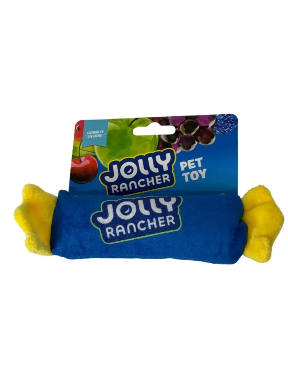 Jolly Rancher Dog Toy Plush Candy Pet Toy Crinkle Fun